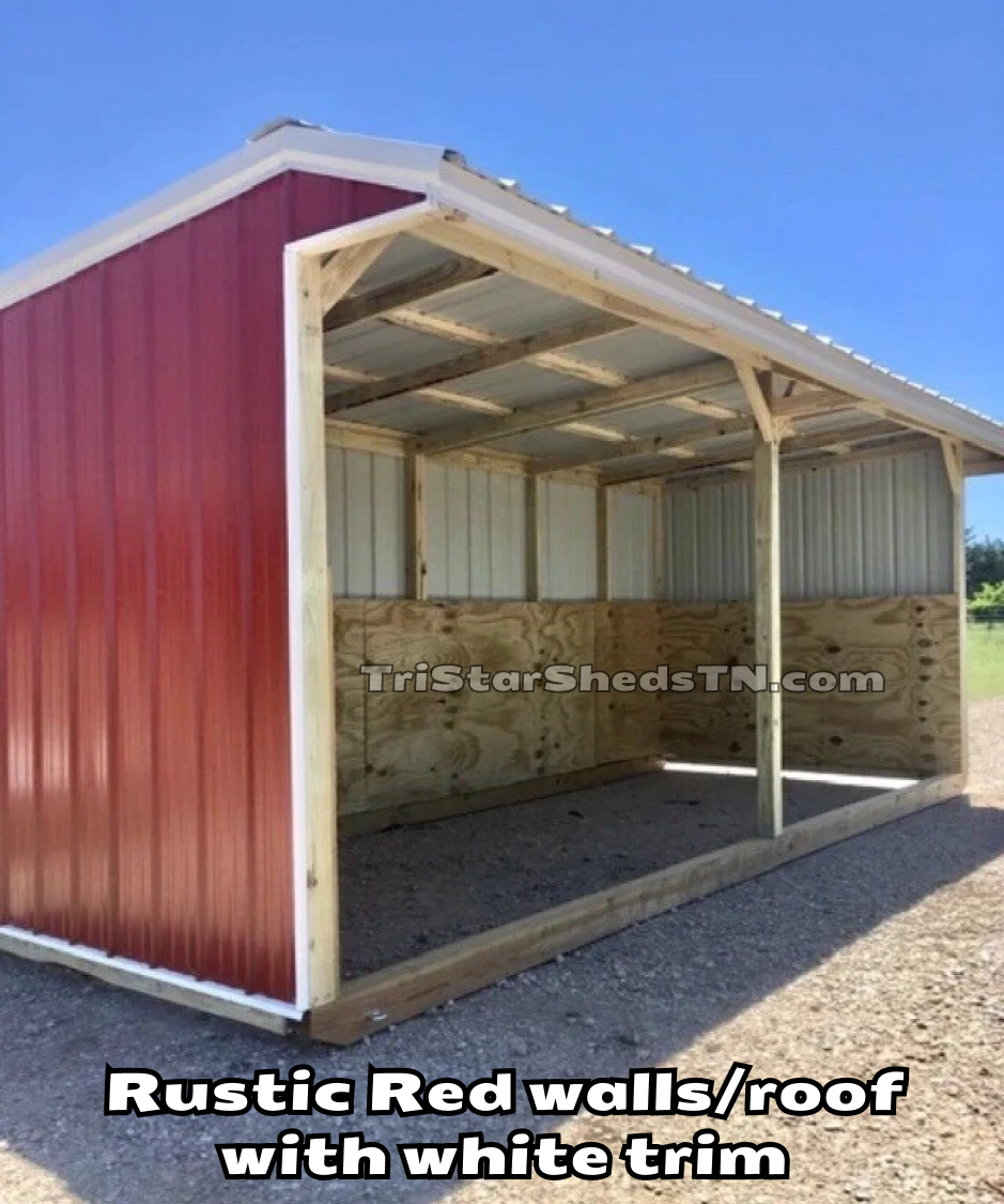 8x24 RUN IN SHED (SKU 1117)