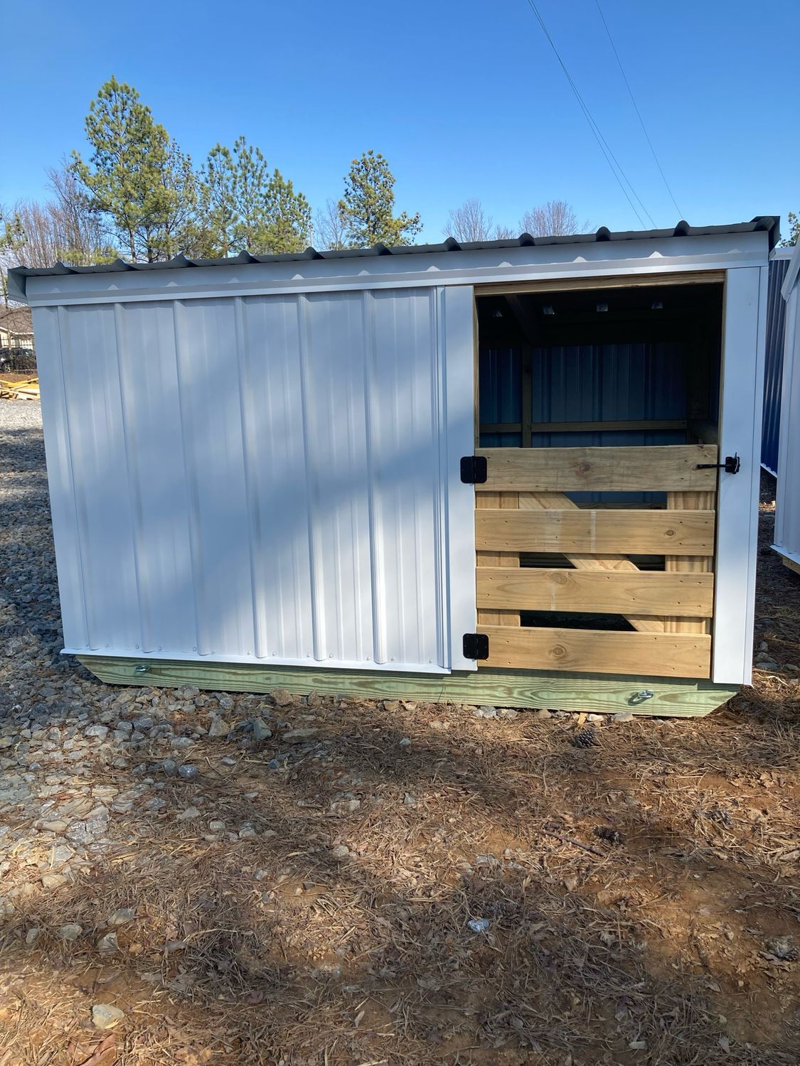 ECONO DUO 6x18 COOP AND 6x8 GOAT SHED. (SKU 1275)