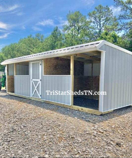 10x27 TWO STALL BARN (SKU 1121)