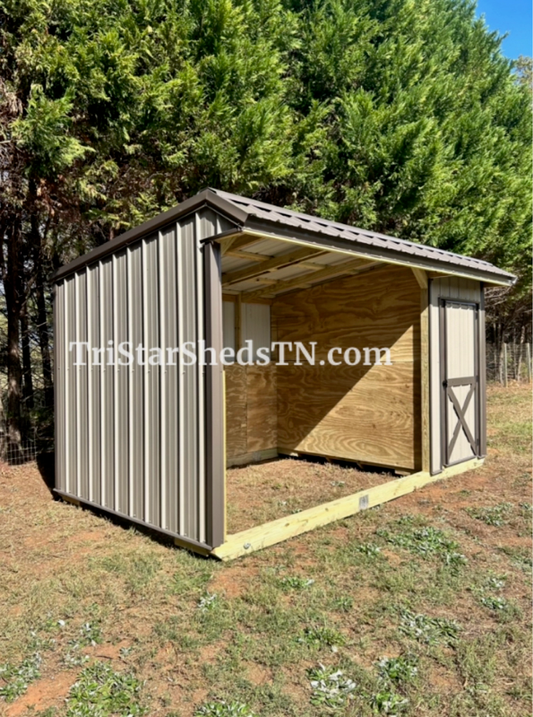 8x15x8 LOAFING SHED (SKU 1110)