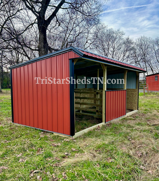 10x24 SPLIT ENTRY SHED (SKU 2794)