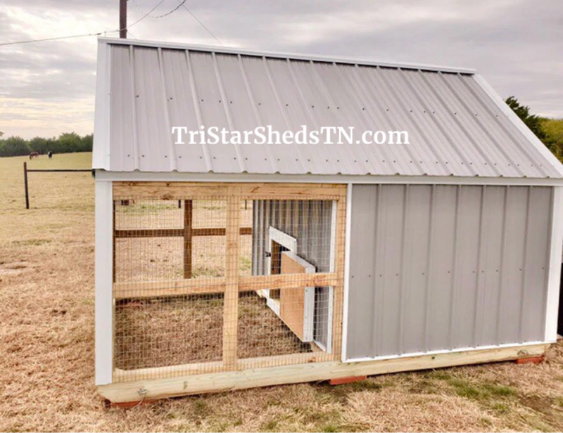8x12 ECONO Ranger Coop. Metal Skirting (SKU 1202)