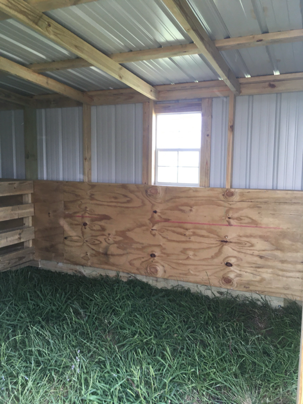 8x24 DELUXE SPLIT ENTRY SHED (SKU 2795)