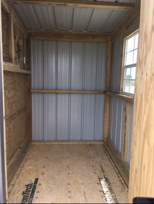 10x15x8 RUN IN SHED With Tackroom (SKU 1214)