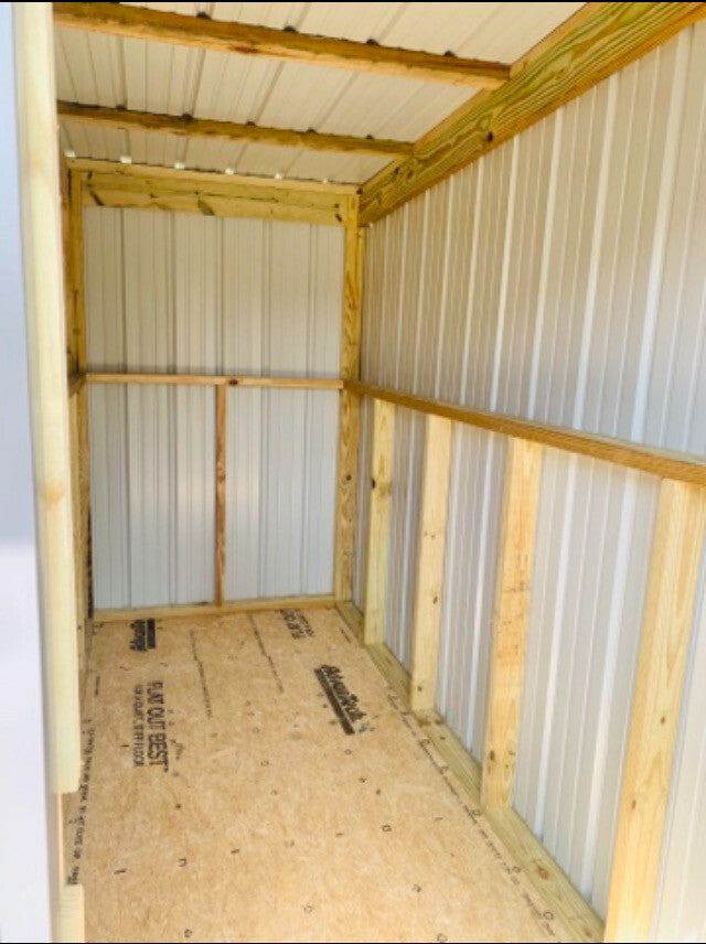 8x15x8 LOAFING SHED (SKU 1110)