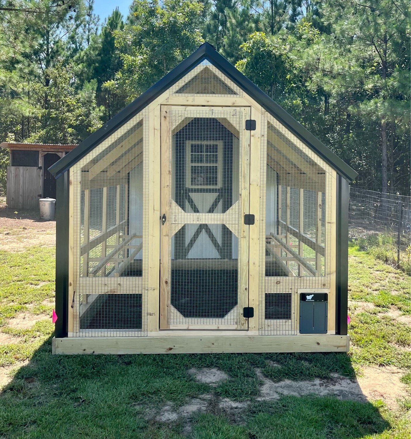 Auto Chicken Door. Installed (SKU 2733)