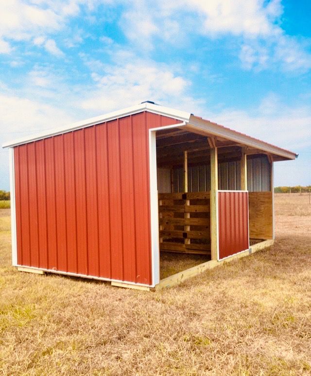 8x24x8 SPLIT ENTRY SHED (SKU 1125)