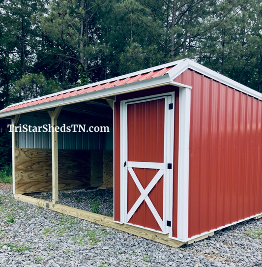 10x18 LOAFING SHED (SKU 1130)