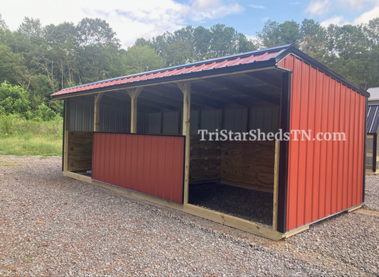 10x24 SPLIT ENTRY SHED (SKU 2794)
